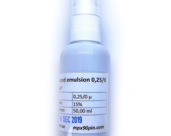 ダイヤモンド研磨乳剤 50ml 微細研磨剤 0.25～3ミクロン ナイフ＆革砥