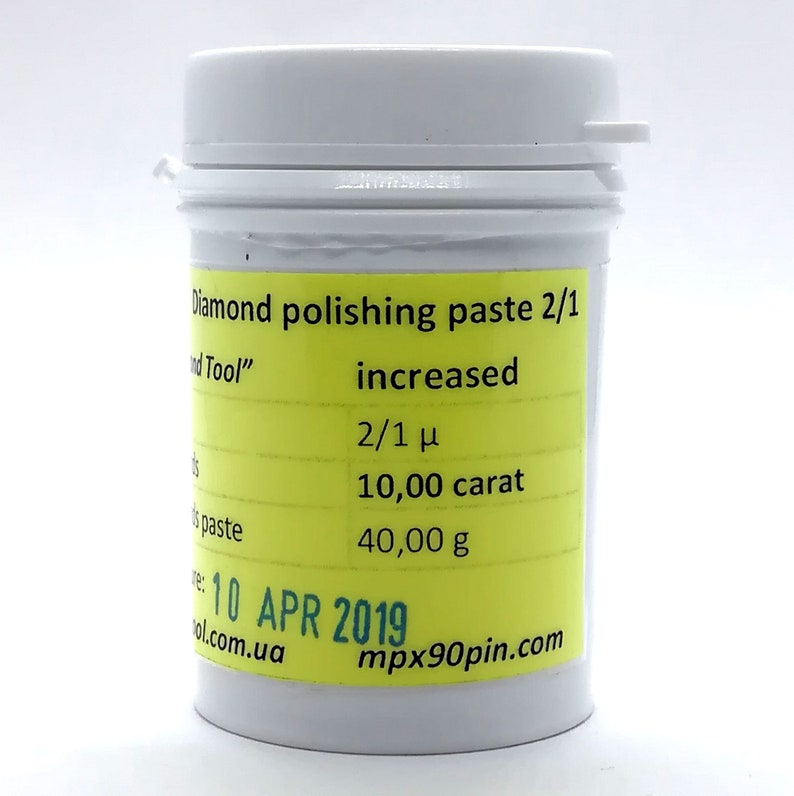 Grit 2/1 Micron Increased Concentration Polishing Compound Etsy
