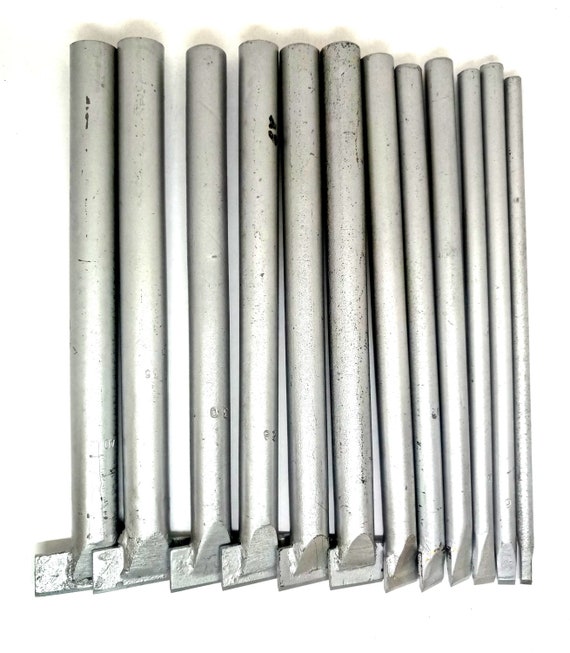 Carbide Hand Carving & Lettering Chisels 10mm Stone carving chisels