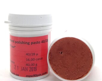 Oil-based Grit 40/28 micron Diamond Polishing Paste, Lapping Compound, 40g-100g - Ukrainian Diamond Tool