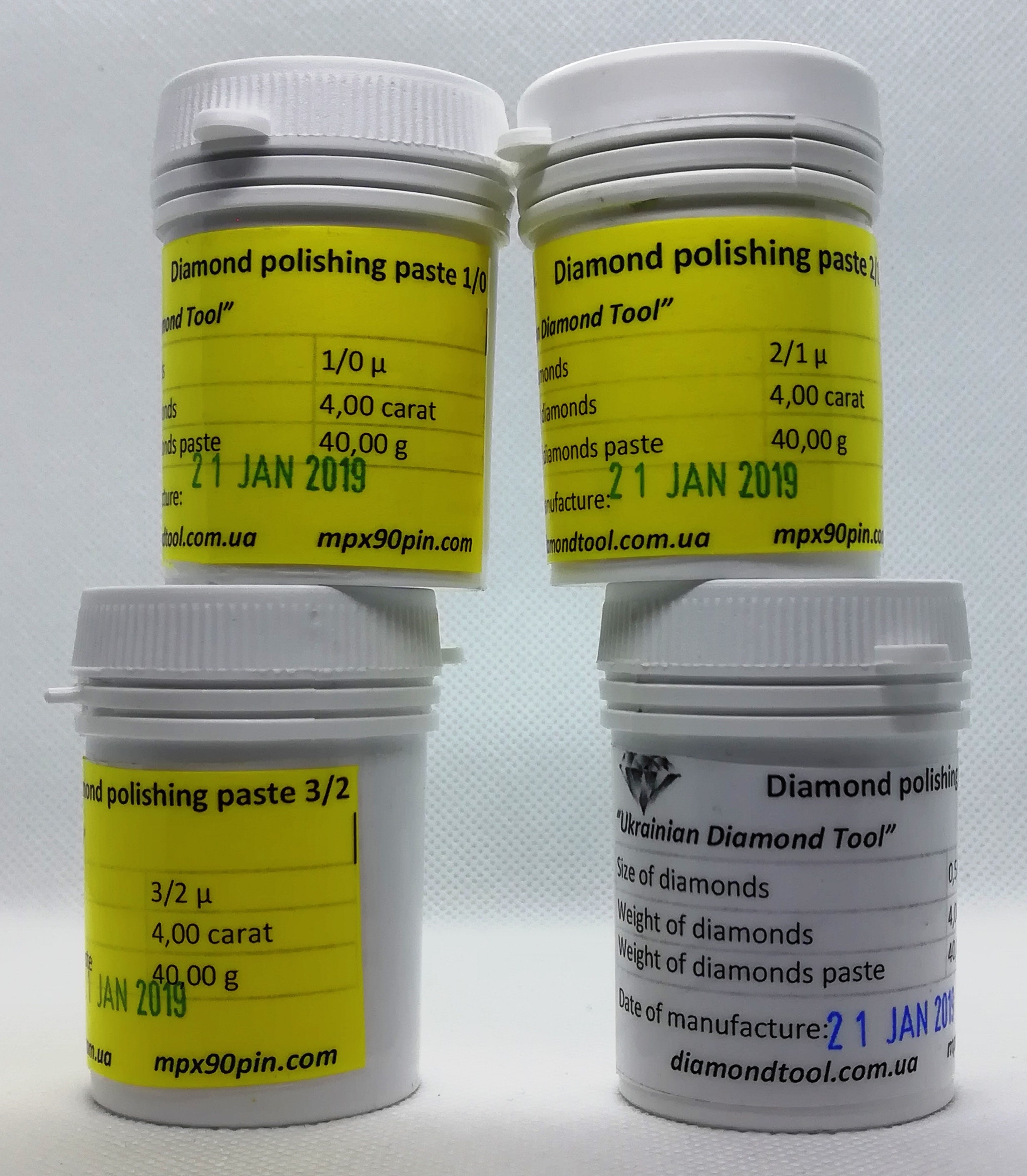 BIlinli 8Pcs Le Siringhe Per Pasta Per Lappatura Con Diamante Per - Foto 3