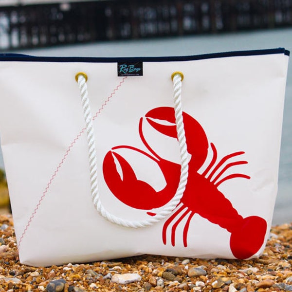 Sailcloth Large Shopper (Lobster)