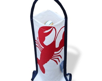 Recycled Sailcloth Wine Carrier