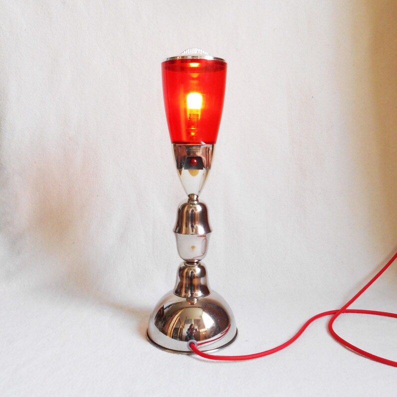 Vintage Tea Caddy Table Lamp Etsy