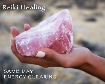 Same Day Distance Reiki Healing Session EMF Protection Energy Protection Reiki Attunement Healing Today Chakra Balancing Energy Cleansing