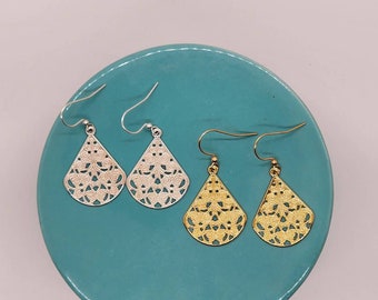 Filigree Drop Earrings