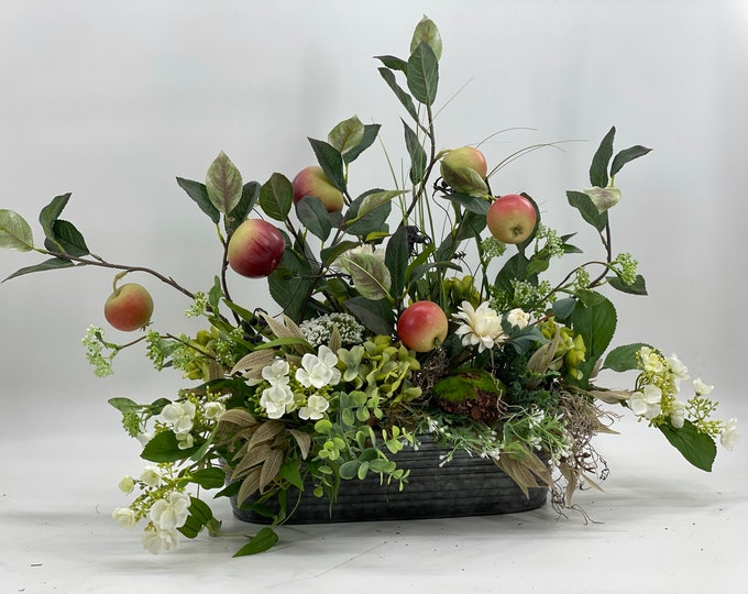 Artificial fall arrangement, autumn arrangement, luxurious silk flower arrangement