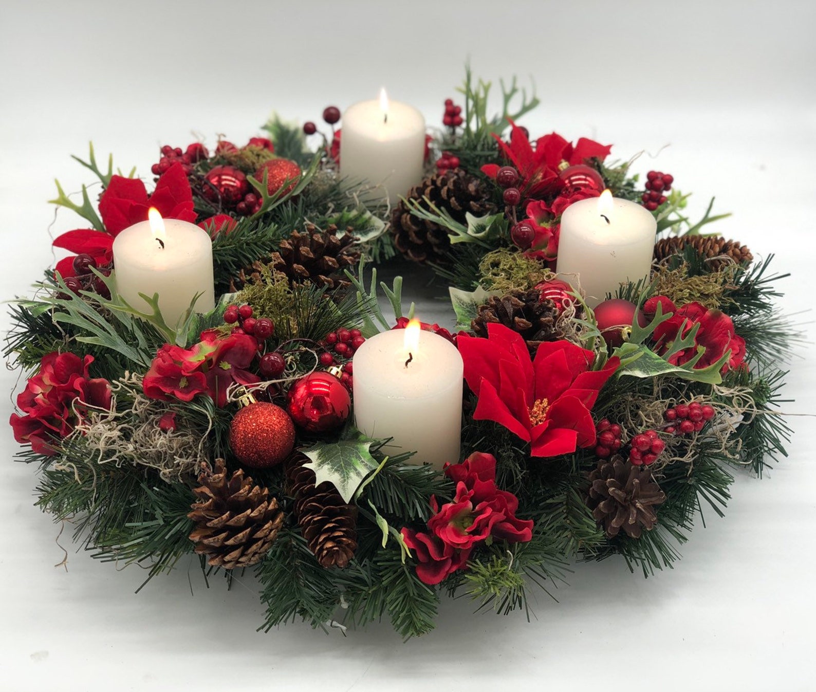 Traditional German Advent Wreath Count the Sundays before Christmas