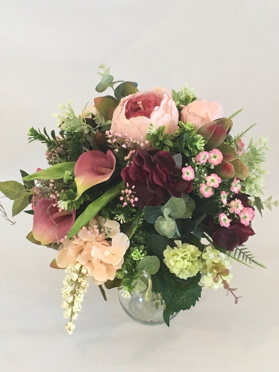 Bouquet De Fleurs Artificielles Bouquet Romantique