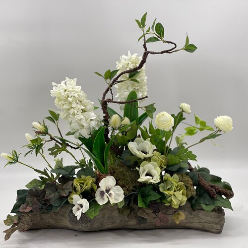 Realistic Artificial Flower Arrangement Etsy
