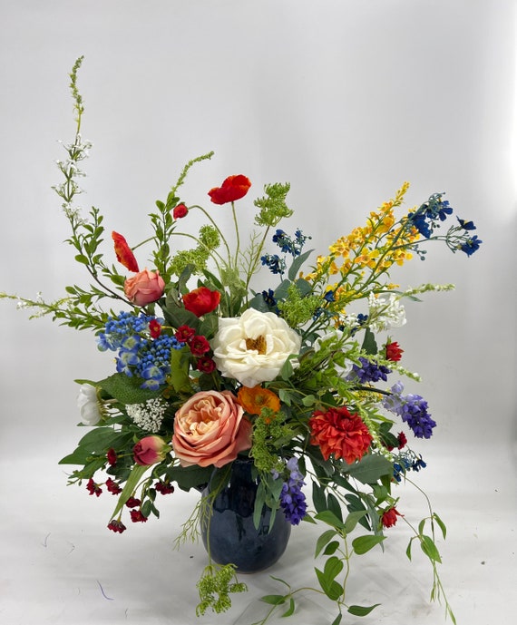 Luxurious Artificial Floral Centerpiece Arrangement Spring - Etsy