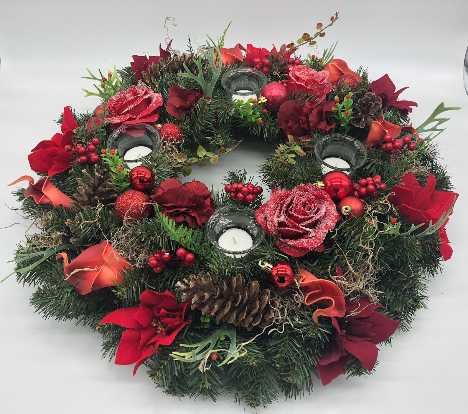 Traditional German Advent Wreath Count the Sundays before Christmas