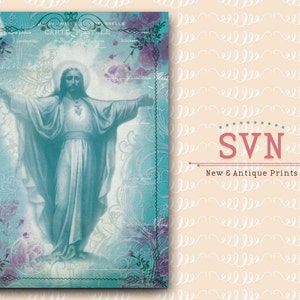 Jesus Christ Art Print 8x10 Catholic - Etsy