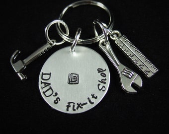 Gift for Dad or Grandpa, Dad Keychain, Gift for Him, Gift for Step Dad, Gift for Step Dad, Grandpa, Uncle, Brother