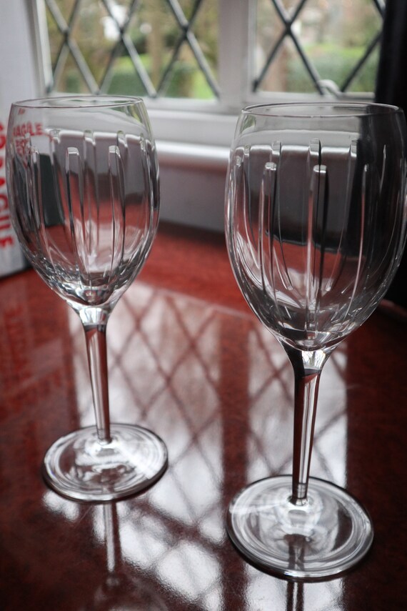 2 Jasper Conran Shine Wine Glasses by Waterford Etsy