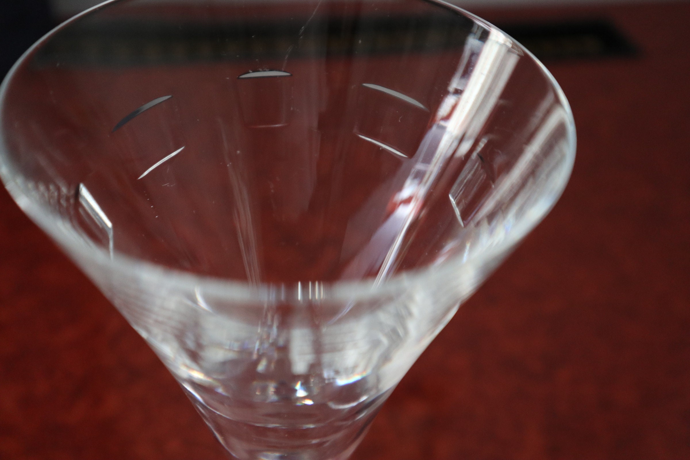 1 Waterford Crystal Geo/incline Reed Wine Glass by John Rocha, Super