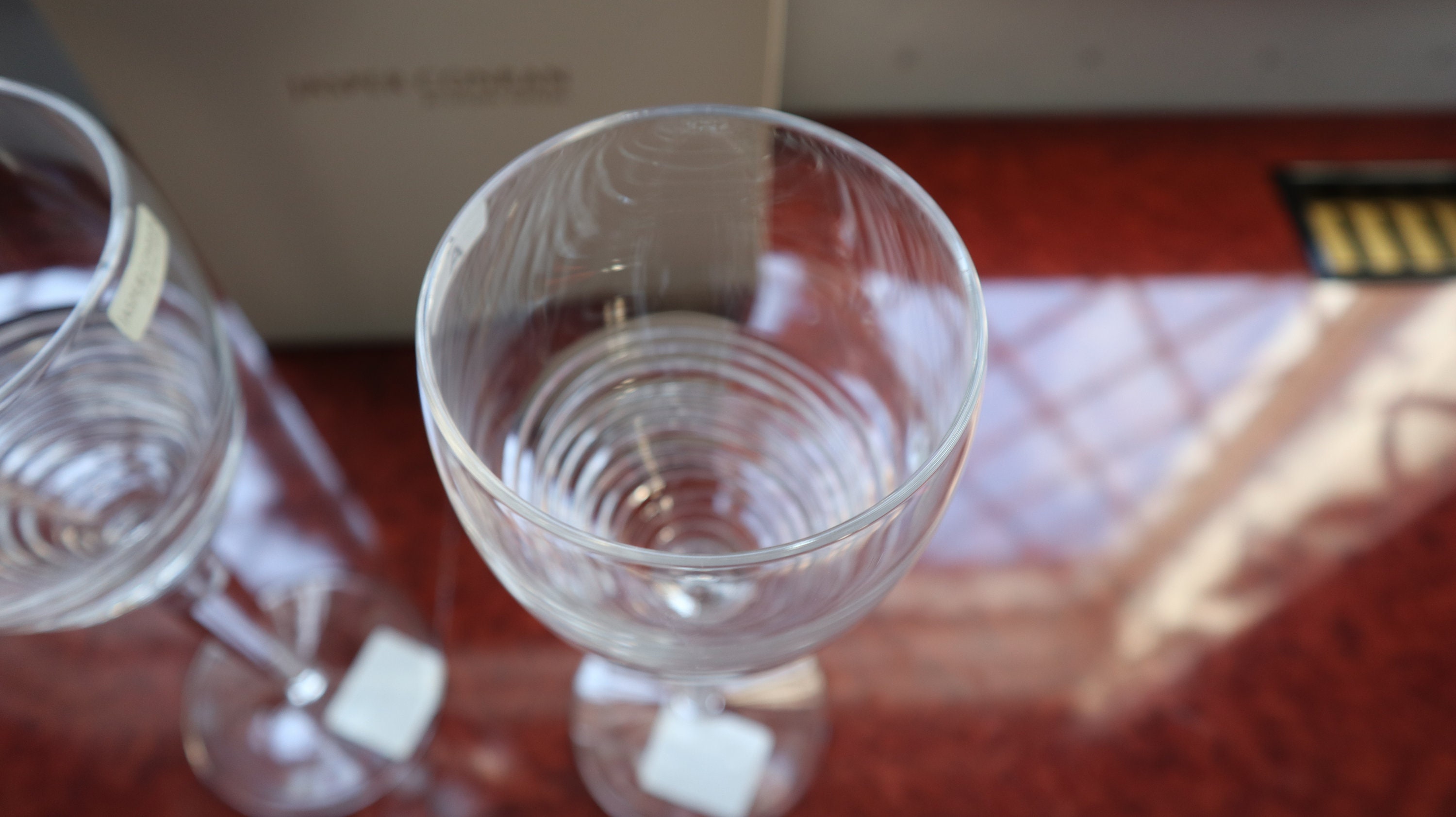 2 Jasper Conran Strata Wine Glasses by Stuart Etsy