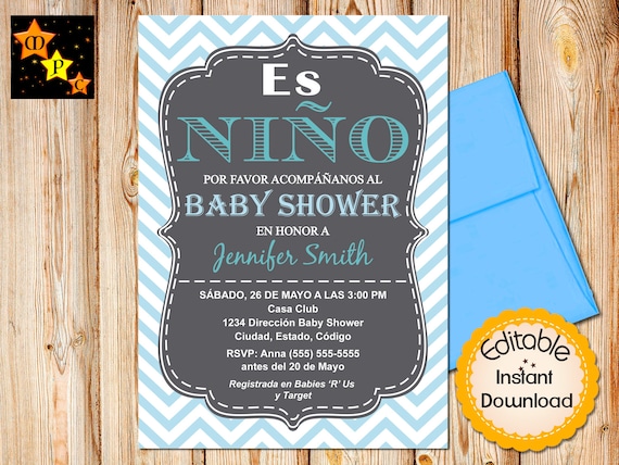 Baby Shower Invitations In Spanish 4
