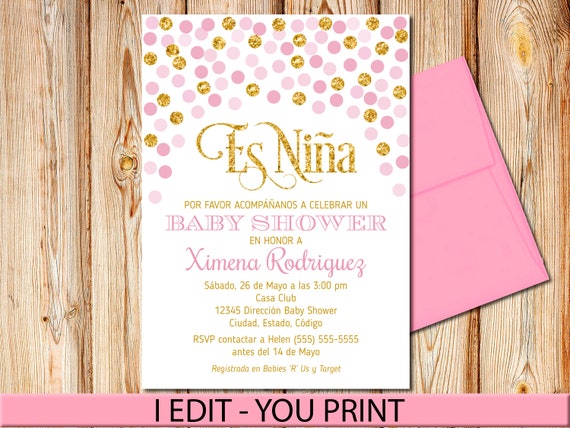 Baby Shower Invitations In Spanish 9