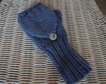 Knitted convertible gloves, women's mittens, hand knitted gloves, gift for women, gift for girls