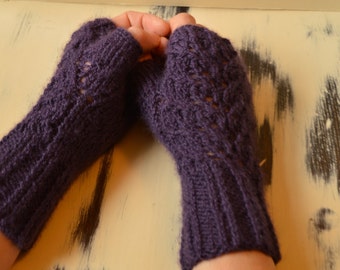 Fingerless gloves, fingerless mittens, hand warmers, mittens in various colours