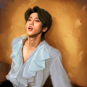 Lámina artística de Han Jisung