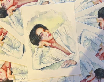 Watercolor Changkyun Art Print