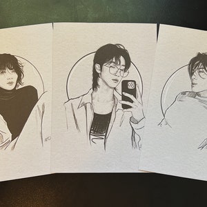 Seventeen Sketch 5x7&quot; Prints