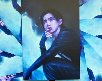 Altered States Hongjoong X Mingi ATEEZ Print / _11258 - Etsy