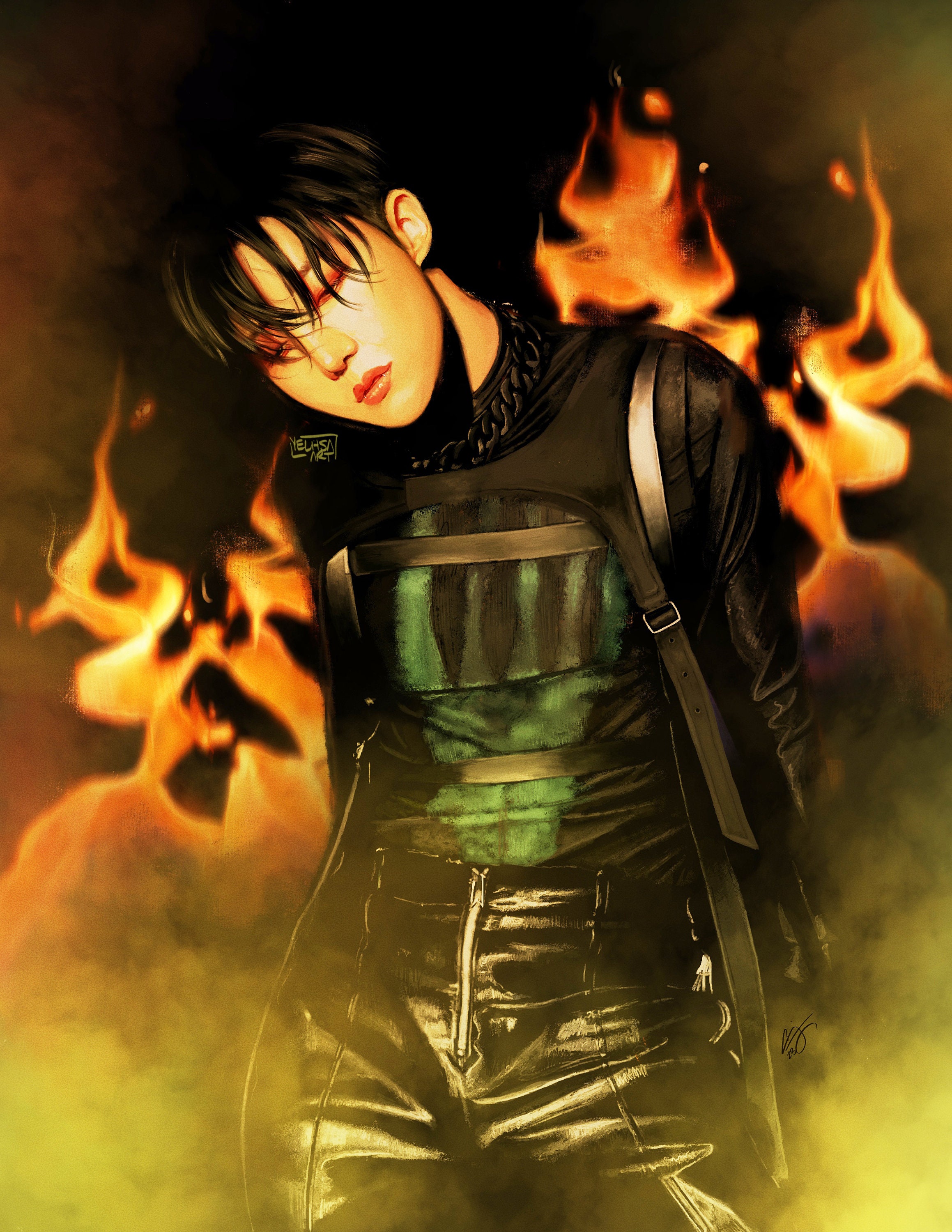 Arson Hobi Art Print - Etsy