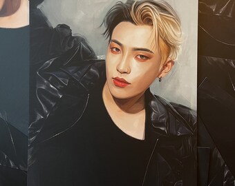 Altered States Hongjoong X Mingi ATEEZ Print / _11258 - Etsy