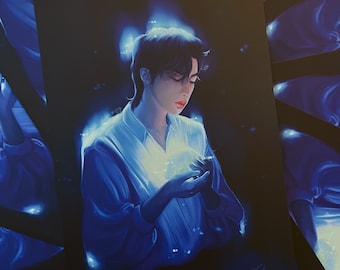 Moon Seokjin Art Print