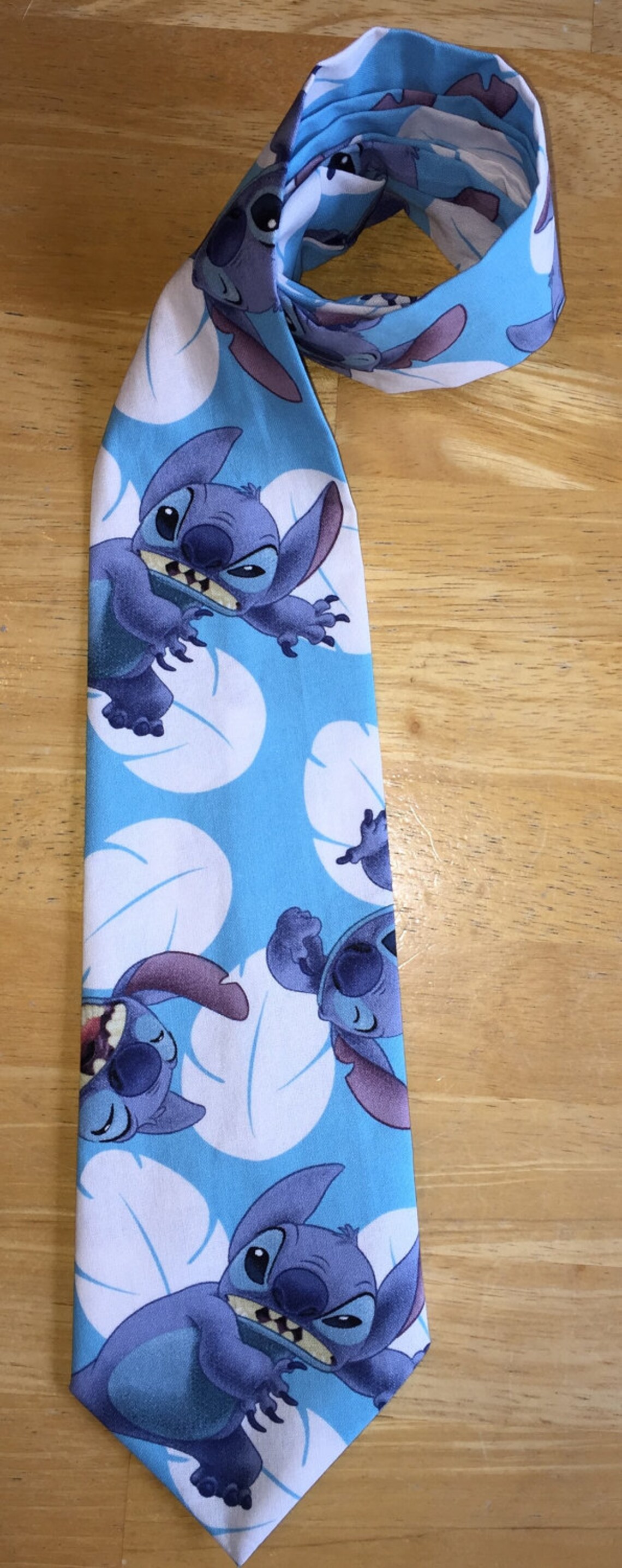 Stitch Novelty Necktie Neck Tie Scifi Lilo and Stitch Alien Etsy