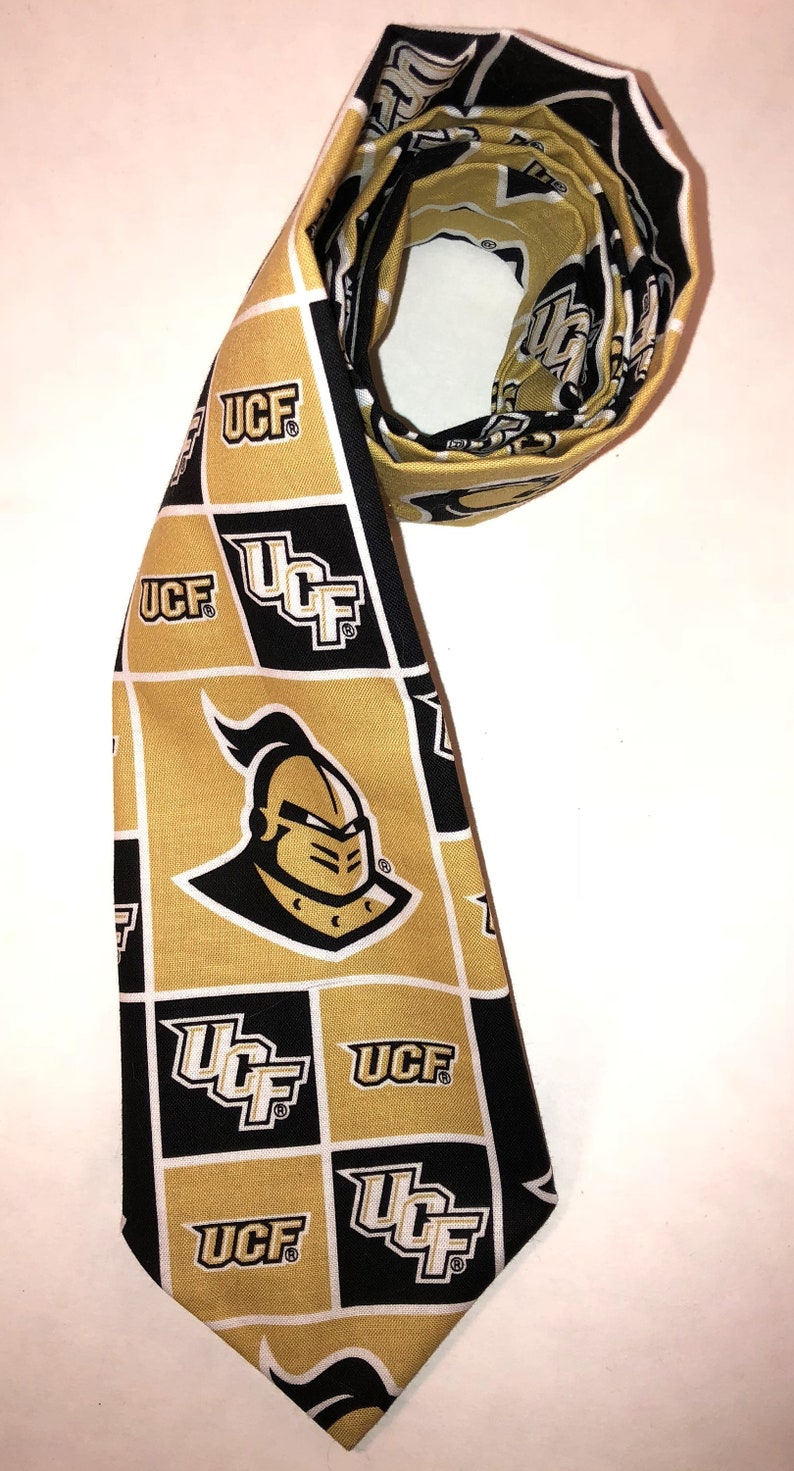 University of Central Florida Novelty Necktie UCF Knightro Pegasus Knights Neck Tie FREE SHIPPING