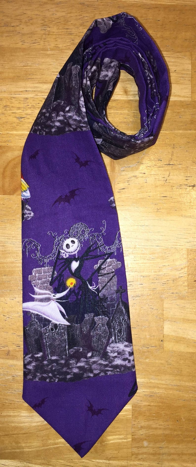 Jack Skellington Novelty Necktie Neck Tie Jack Skellington - Etsy