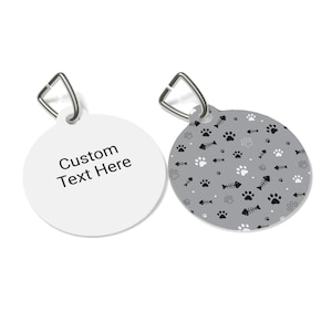 Custom Pet Tag, Personalized Dog Tag, Cat Name Tag, Cute Pet ID Tag, Unique Animal ID, Customized Pet Accessory