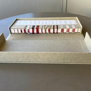 Bookbinding Sewing Sampler: 16 Historical Binding Styles, Handmade Book in Linen Clamshell Box afbeelding 12