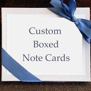 Erstellen Sie Ihre eigenen benutzerdefinierte Boxed Note Karten... Inklusive (8) Note Cards mit (8) Umschlägen