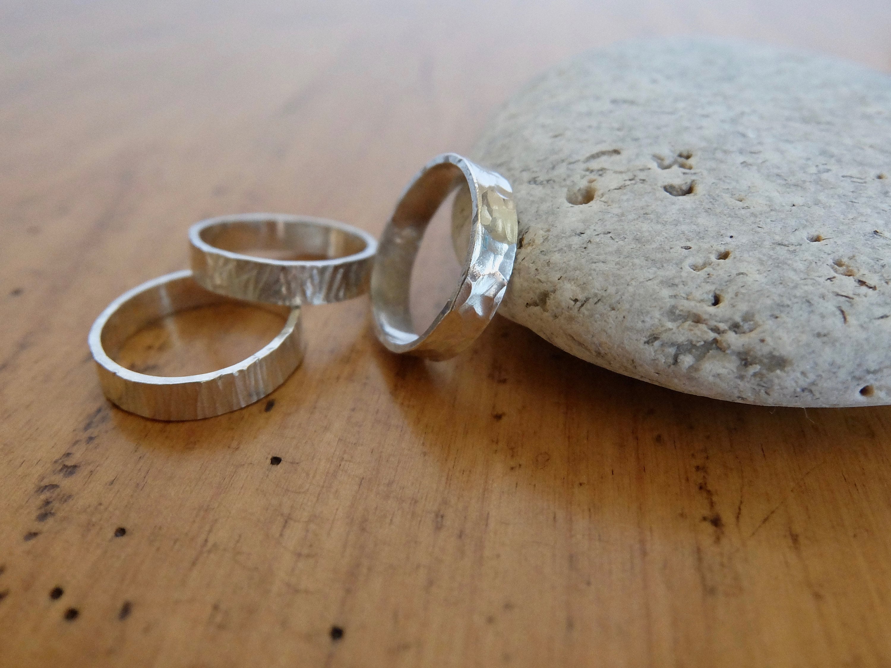 Polished 925 Sterling Silver Open Design Thumb Ring - Statement Band Ring Size 7.25