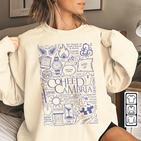 Coheed and Cambria Shirt, Coheed and Cambria Album, Coheed and Cambria Band Shirt, Coheed and Cambria Music Tour Nov Trending Sweatshirt