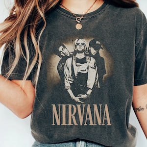 Nirvana Comfort Colors, Classic Rock, Vintage, Retro Vintage, Trendy Gifts, Nirvana Metal