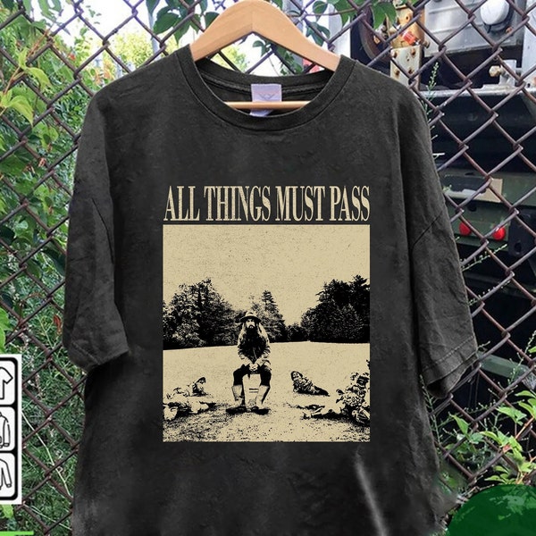 All Things Must Pass Shirt, All Things Must Pass Movie, Vintage Movie Shirt, Vintage T-Shirt, Retro Tee, Classic Movie, Birthday Gifts