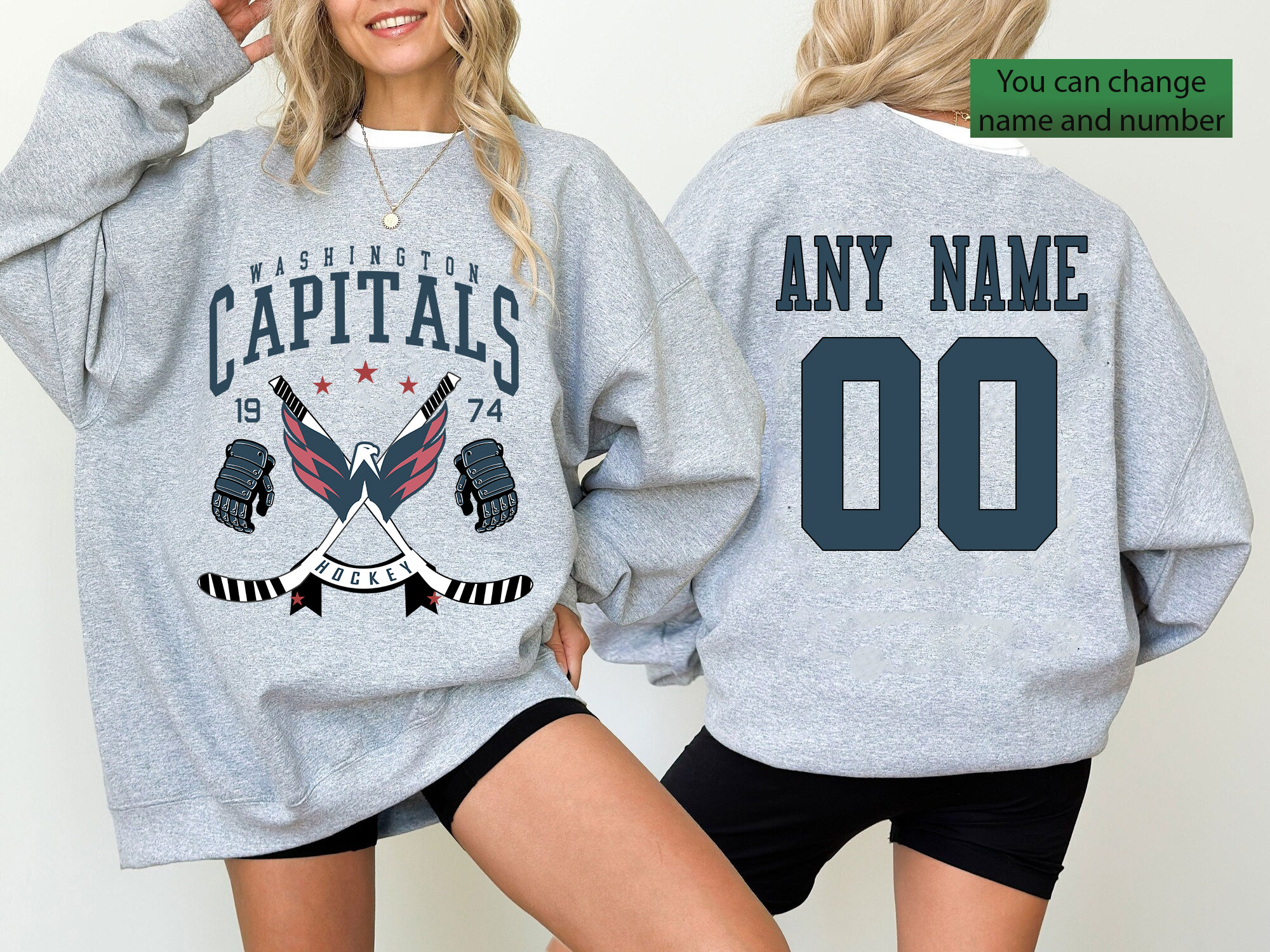 capitals retro hoodie