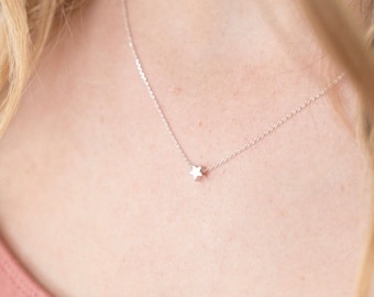 Tiny Star Necklace ~ Silver/Gold/Rose Gold