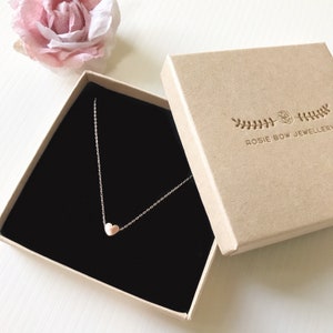 Dainty Heart Necklace ~ Silver/Gold/RoseGold