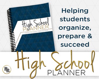 high school planner etsy