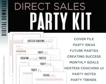 PARTY KIT | Direct Sales - MLM Parties - Events - Digital