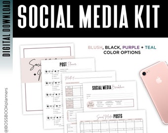 SOCIAL MEDIA  KIT  |  Full tracking for business social media accounts