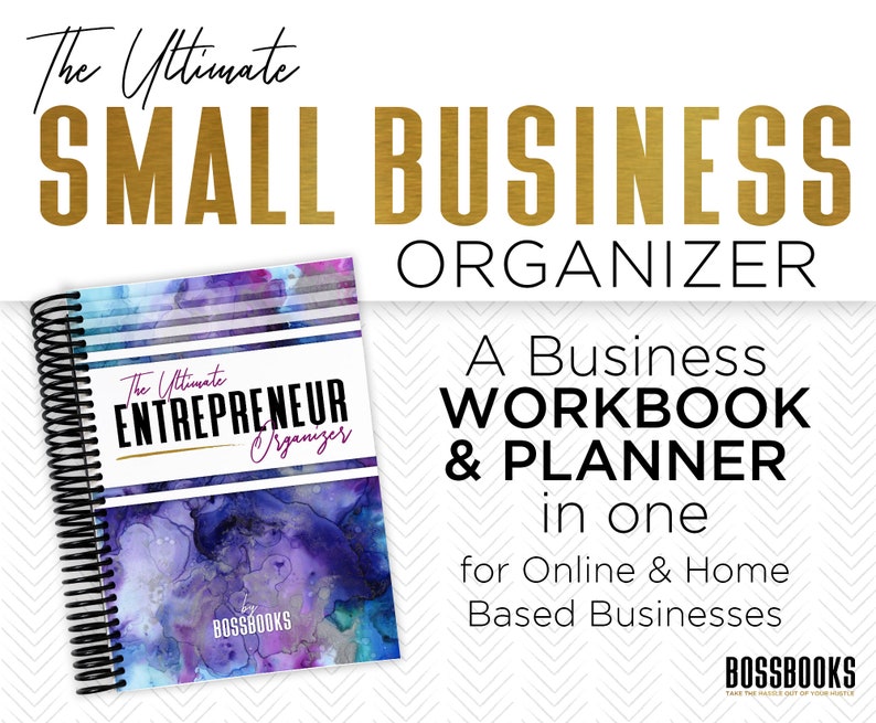 ENTREPRENEUR Business Building Organizer for Product Based Etsy