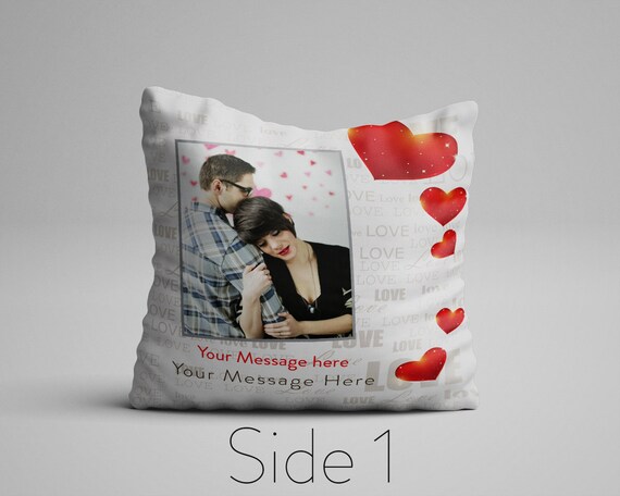 Custom Photo Pillow Custom Picture Pillow Photo On A Pillow Etsy